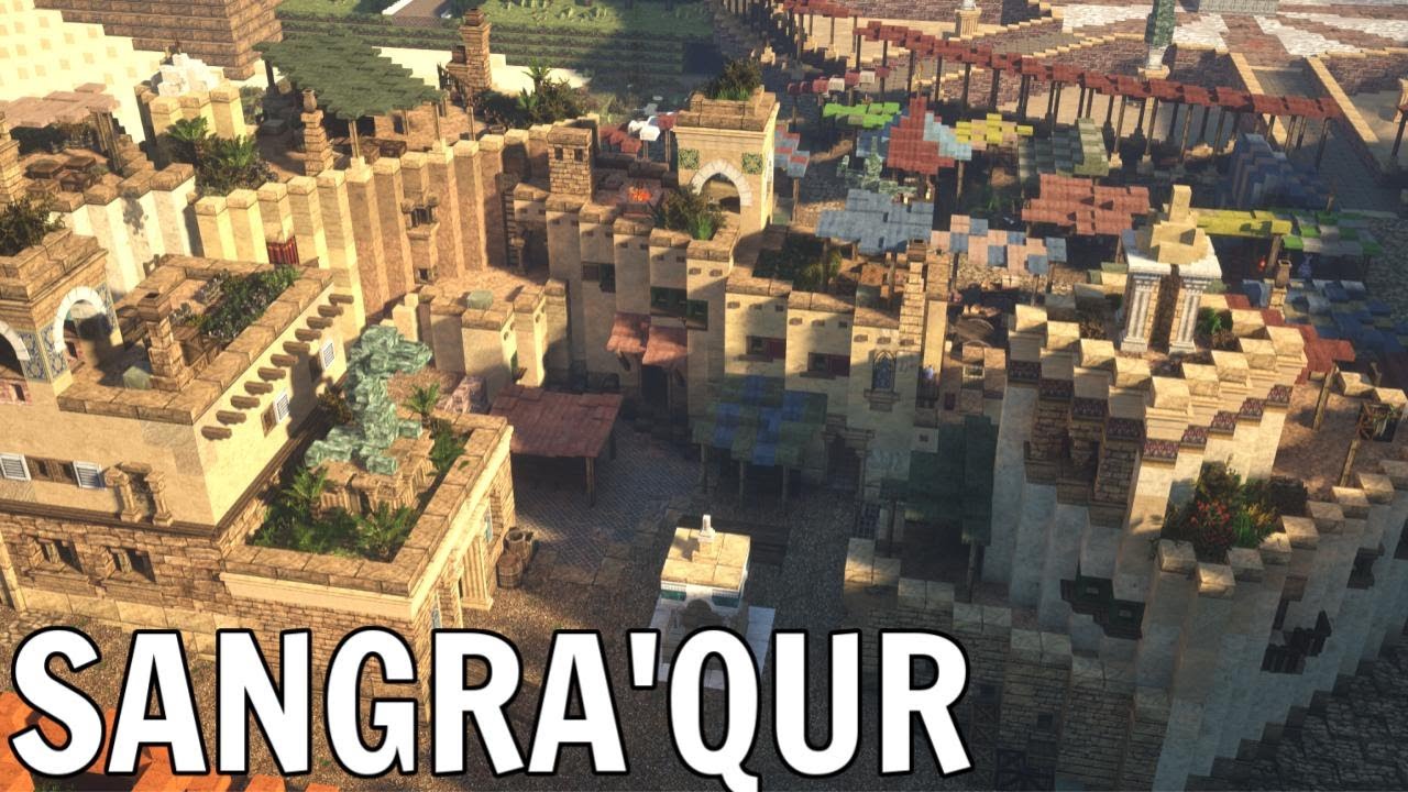 Minecraft Desert Market в Сангра'Куре