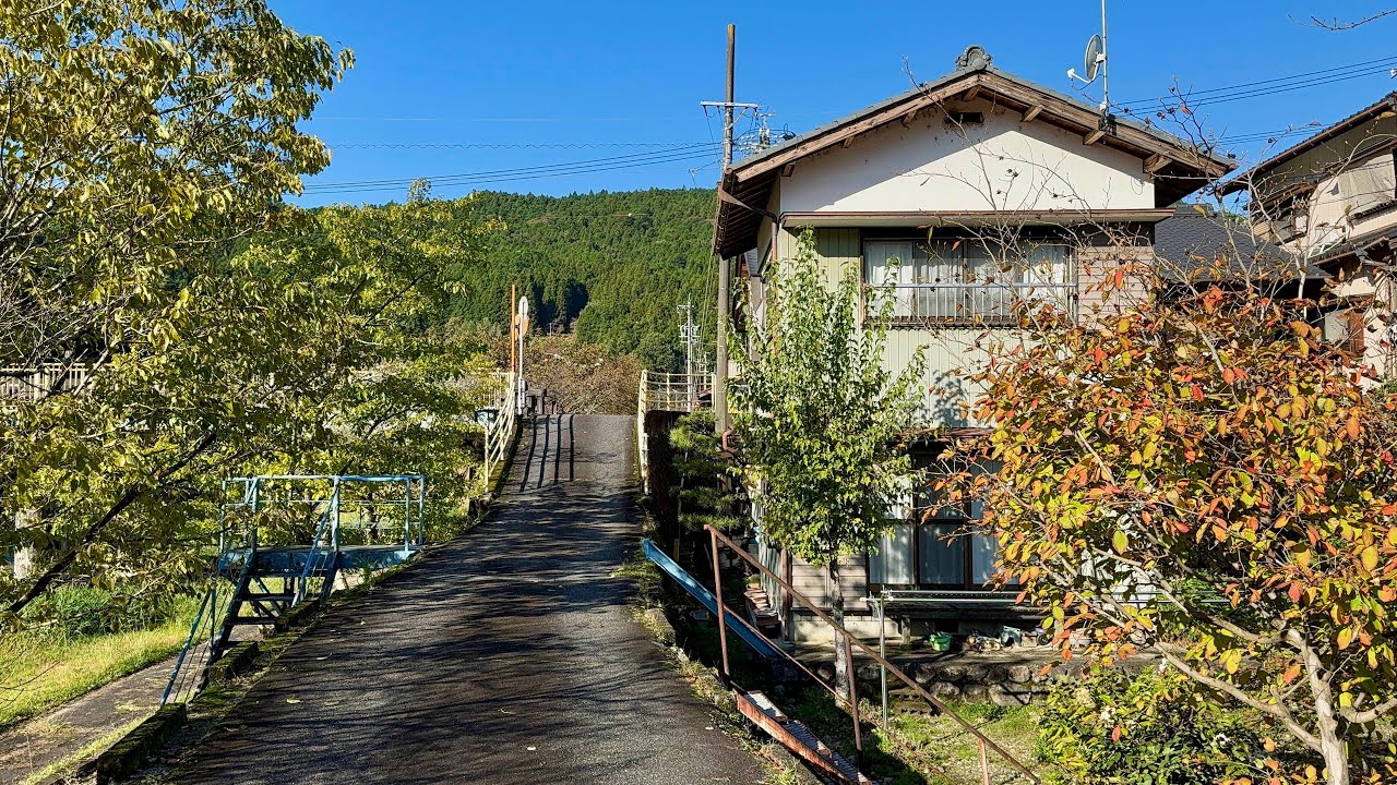 4K Beautiful Japanese Countryside Village Walking Tour - Gifu, Japan 2024