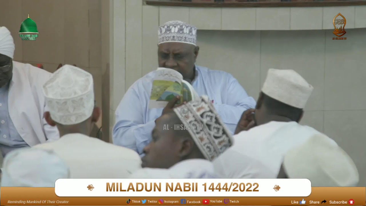 MAULID YA MASJID SHEIKH NUREIN TSS 2022 - 1444H | MOMBASA KENYA