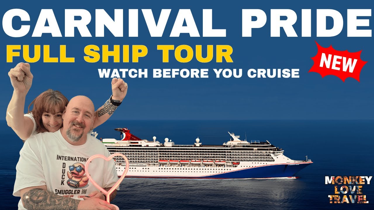 Don't Miss This CARNIVAL PRIDE CRUISE Tour!