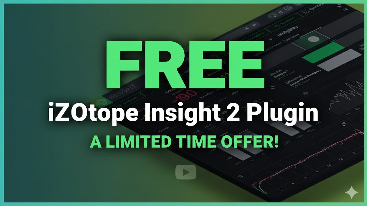 🚨Free iZotope Insight 2🔥: Pro Metering Plugin Before It's Gone!