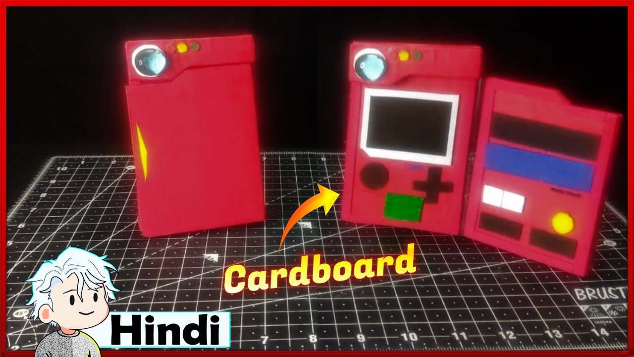 How To Make Pokédex in Hindi [Kanto Region] Pokémon Out of Cardboard with Templates | Hindi Tutorial