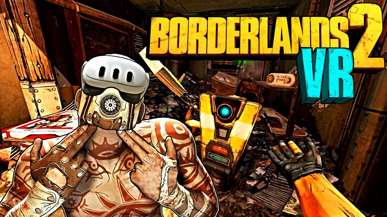 Trying out Borderlands 2 VR for the first time!