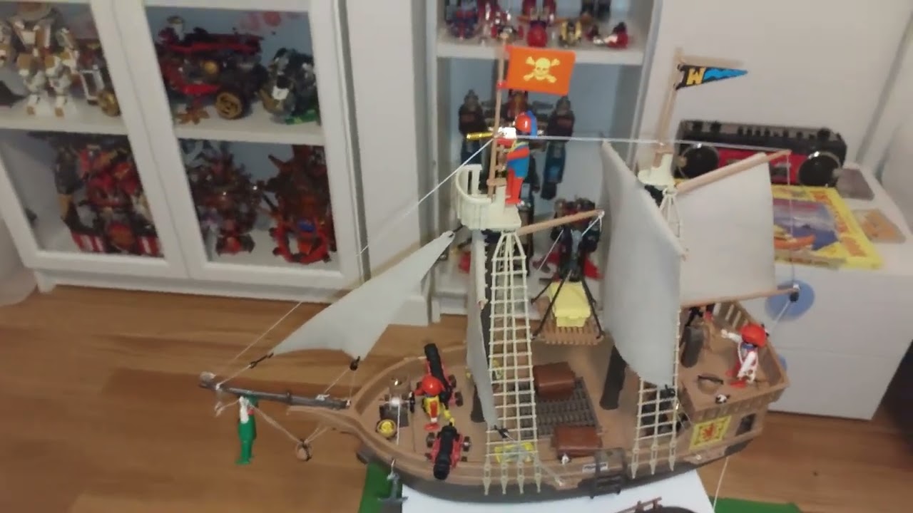ANNI 80 : Presentazione ufficiale del Galeone Playmobil