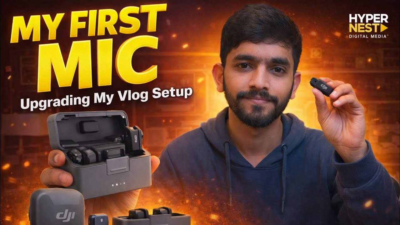 Best Budget Wireless Mic? | Dji Mic Mini (2TX + 1RX) Unboxing telugu