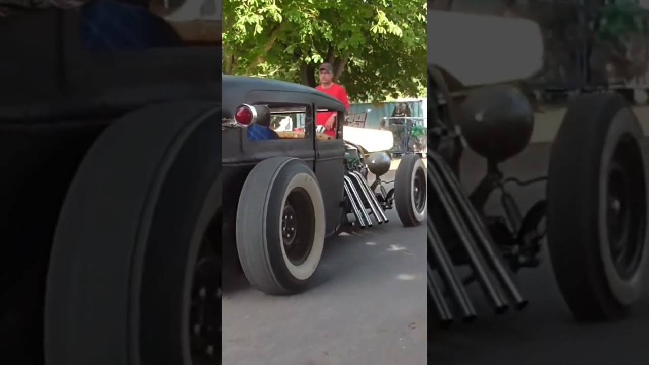 😎Cool ratrod cruising #shorts #vikingrun