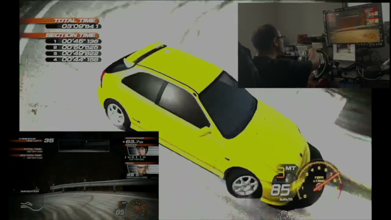 Justin Plays and Reviews Initial D Extreme Stage for the PlayStation 3