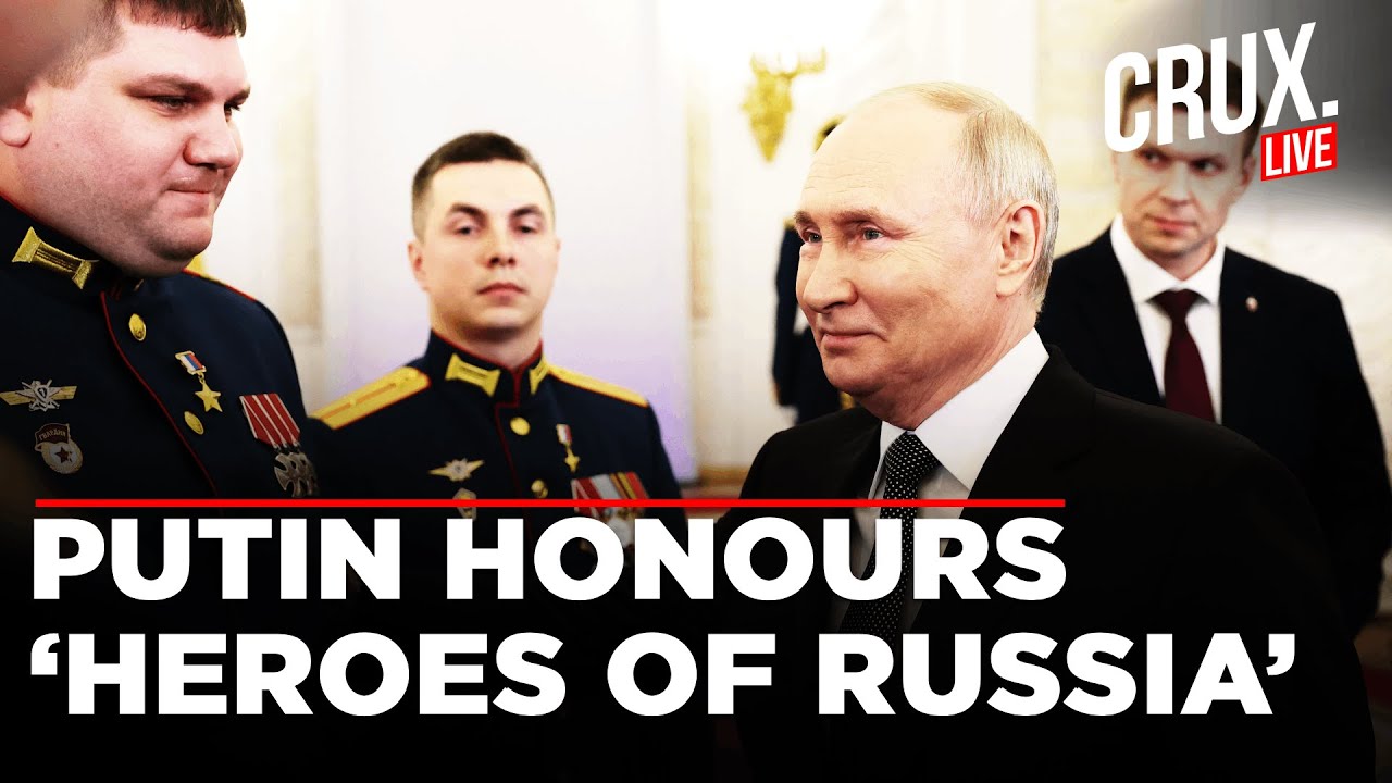 LIVE | Russia&rsquo;s Vladimir Putin Presents Gold Star Medals on &lsquo;Heroes of the Fatherland Day&rsquo; | Ukraine
