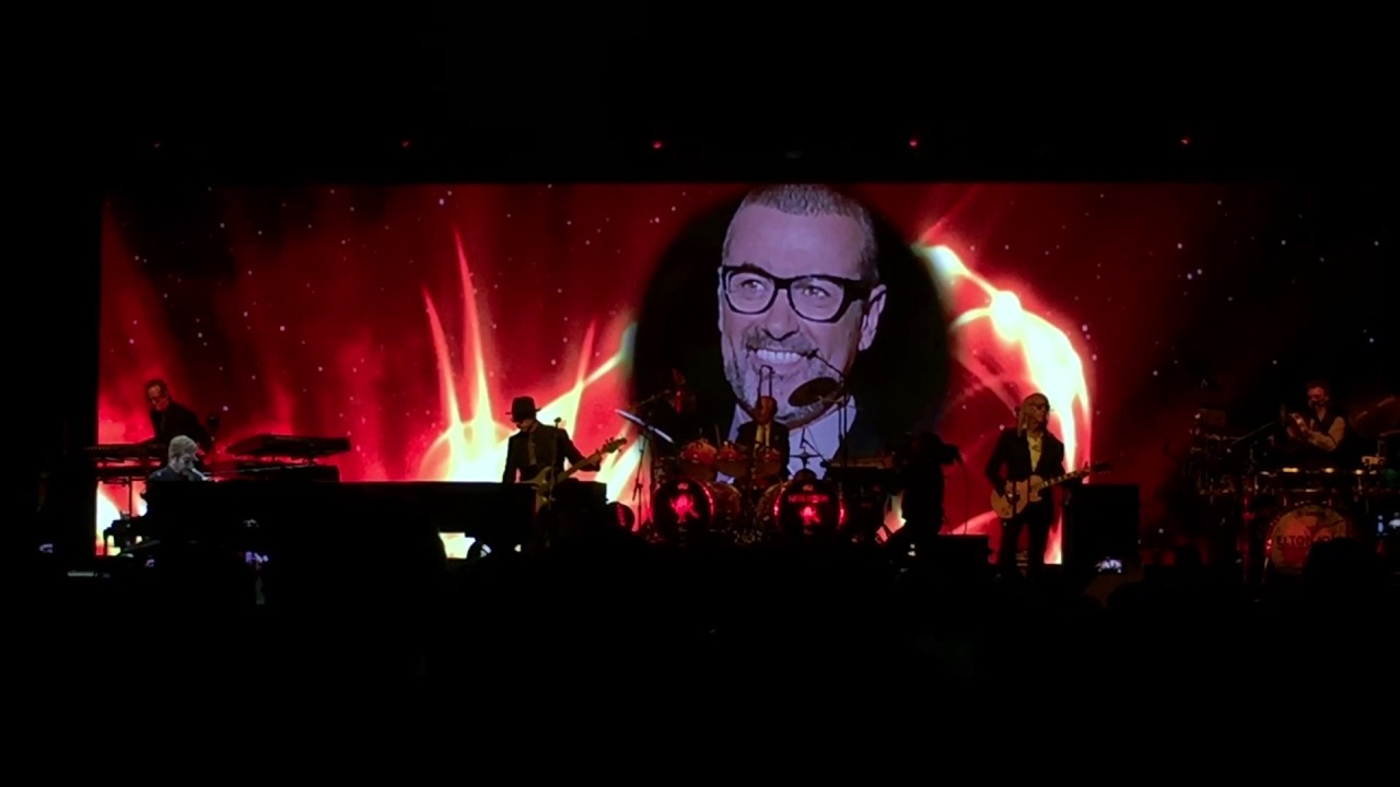 Elton John Köln 27.06.17 Lanxess Arena Don't let the sun go down on me (in memoriam George Michael)