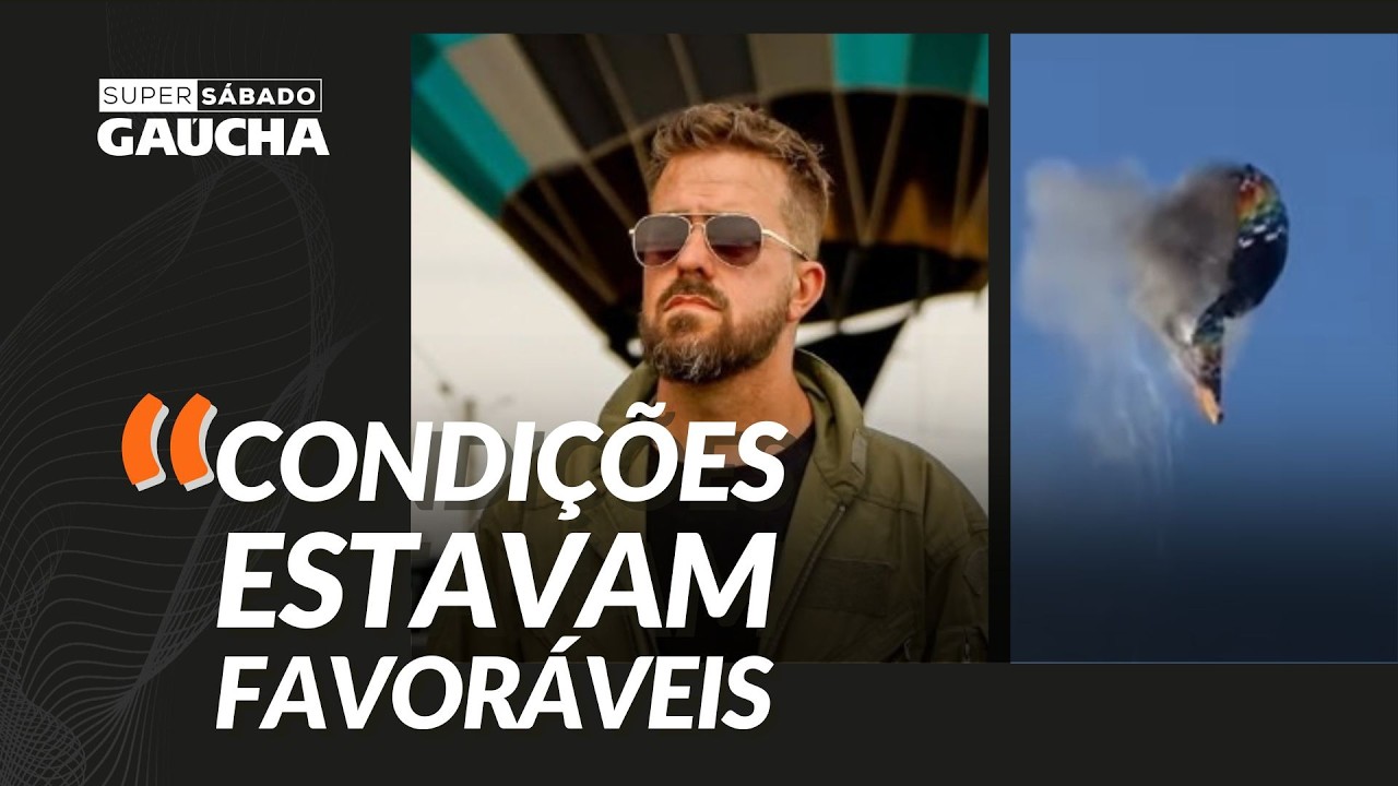 BALÃO CAI EM PRAIA GRANDE: especialista explica possíveis causas do acidente | SuperSábado