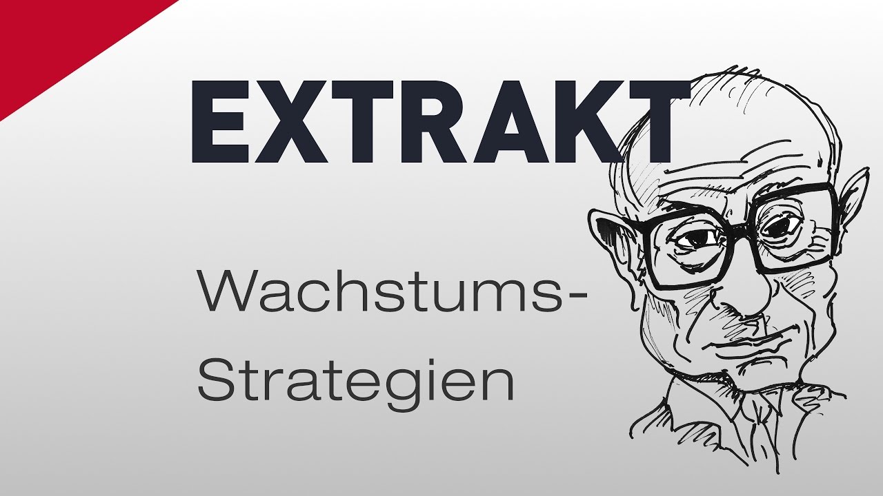 ...die Wachstumsstrategien nach Ansoff / Ansoff-Matrix.