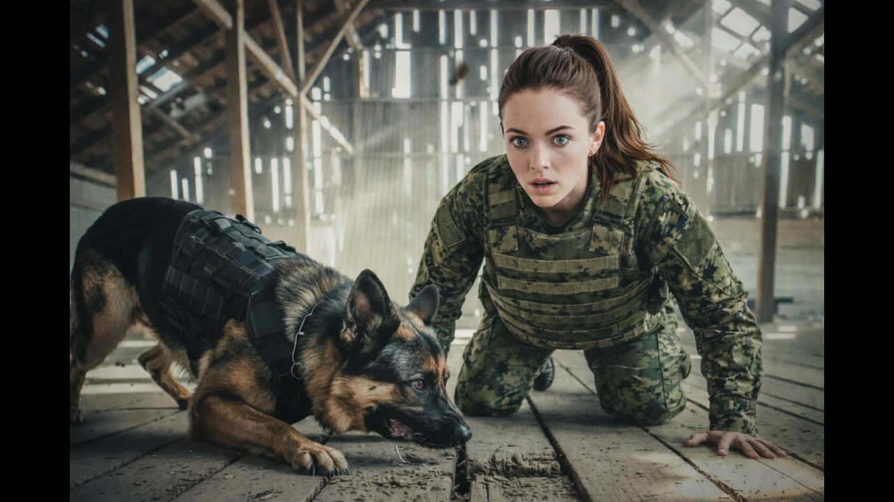 Hidden Under Leaves! Female FBI Agent Waited for Rescue — Navy SEAL & K9 Shocked