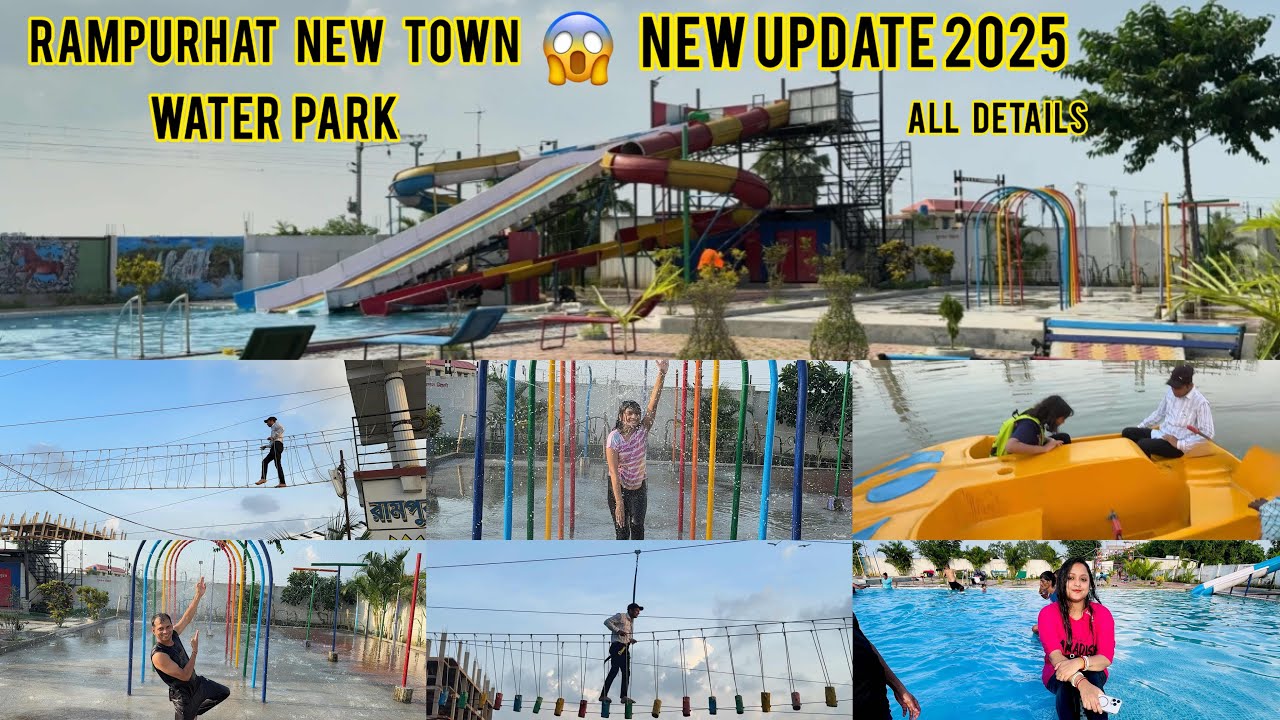 “Exploring Rampurhat New Town Water Park |Ticket Price,Water Slides, Pools,Rides & More!” #waterpark