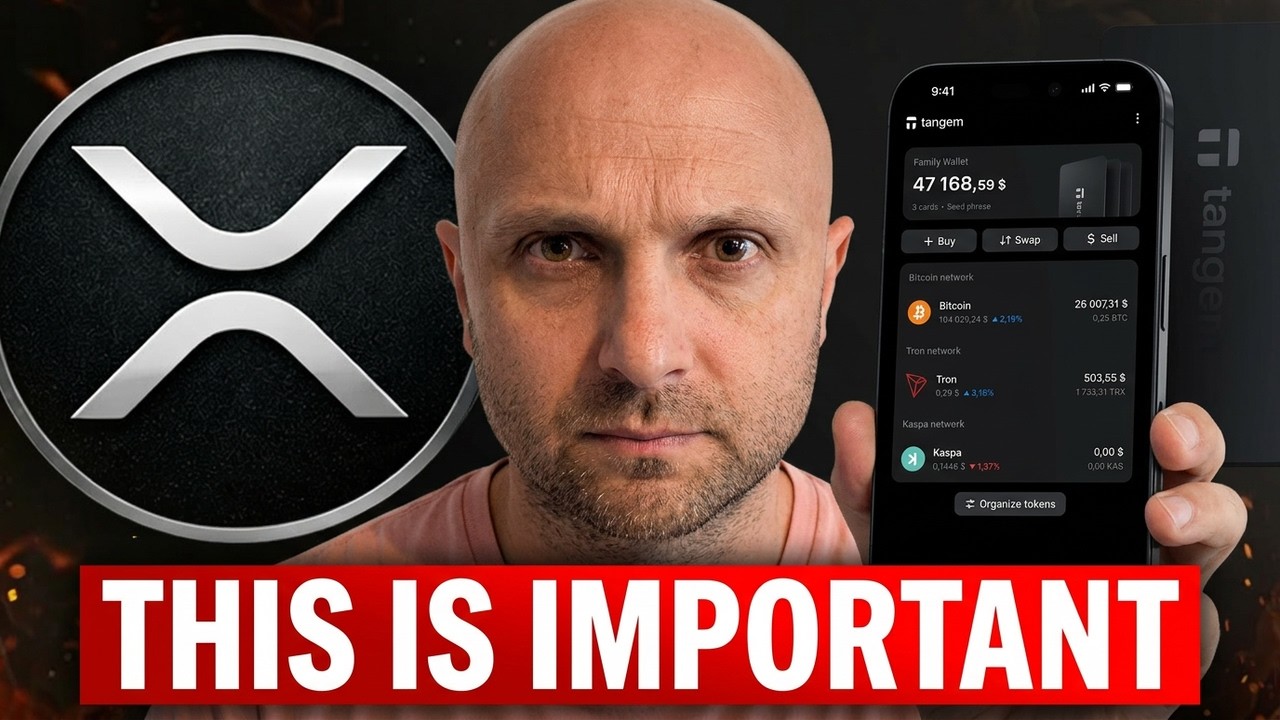 ВЛАДЕЛЬЦЫ XRP... Я НИКОГДА РАНЬШЕ ЭТОГО НЕ ГОВОРИЛ. (Криптокошелек Tangem)