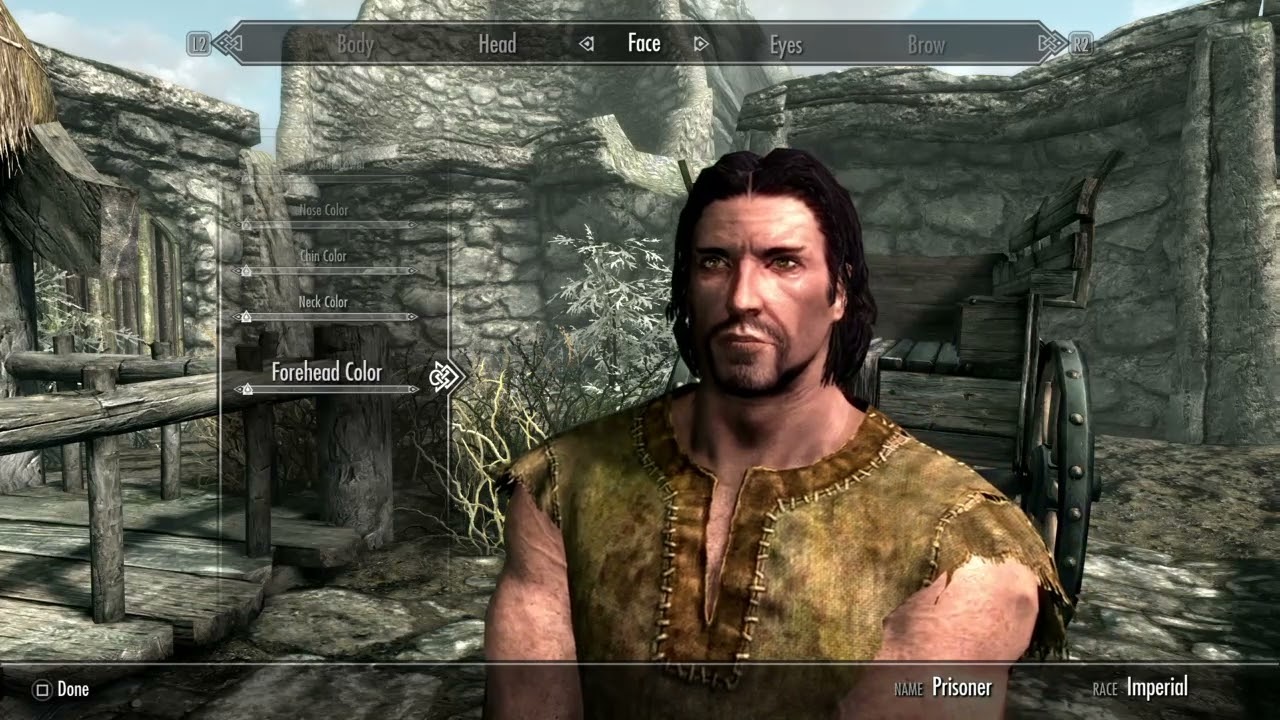 Skyrim How To Create A Good Looking Imperial Warrior