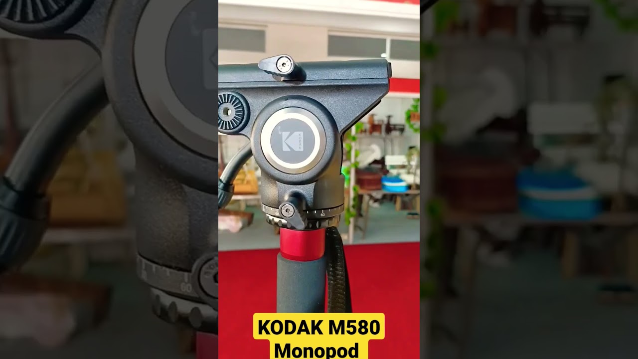KODAK M580 Monopod *Big Metal Head* Metal Plate *Ball Leg* 360 Digree Below Capture *Heavy Lock*