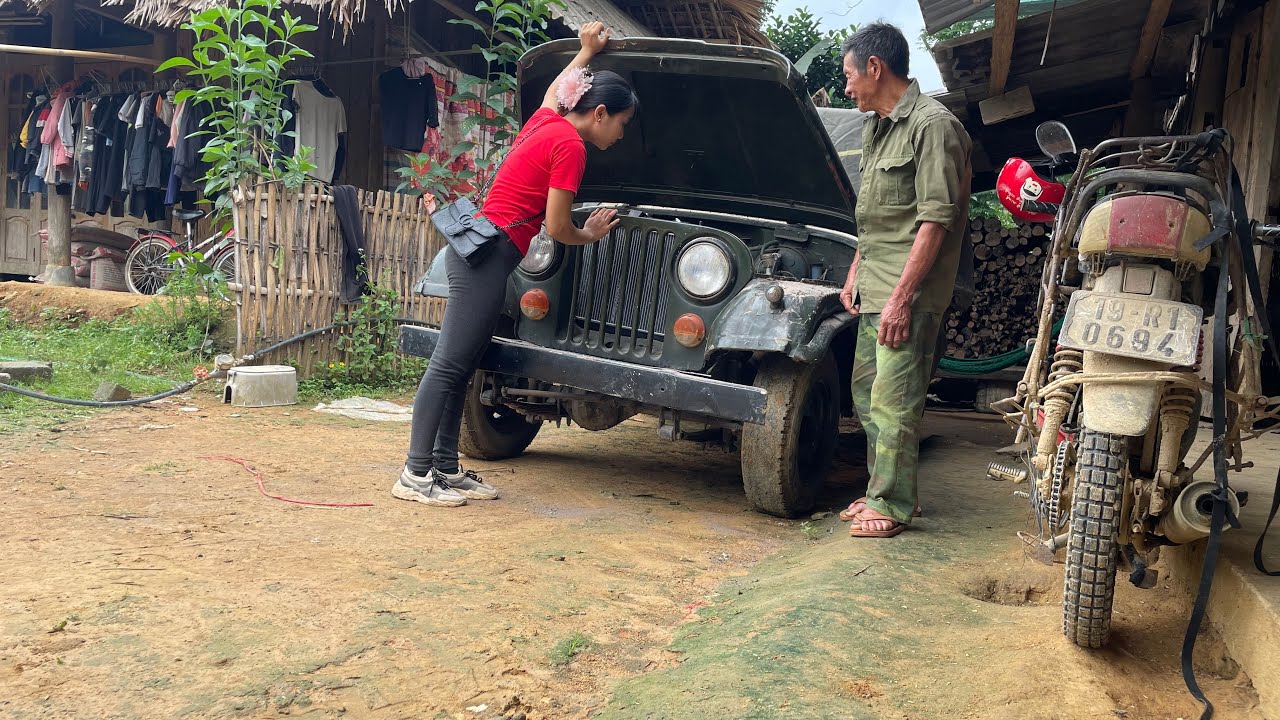Girl's 1975 Jeep Restoration Challenge and the Ending