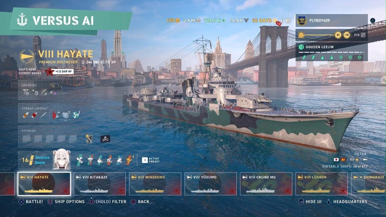 World of Warships: Legends PvP - Kitakaze Artillery Experience - 174k damage