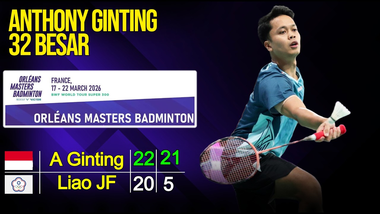 R32 Orleans Masters 2026 | Live Badminton Reaction + Score