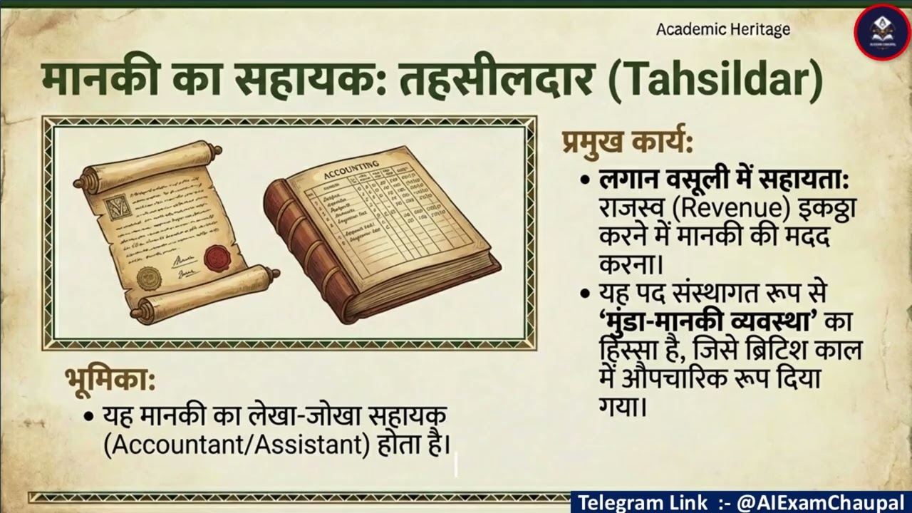 Ho हो जनजाति की शासन व्यवस्था  JPSC JSSCमुंडा  मानकी प्रणाली  Jharkhand Tribal Governance