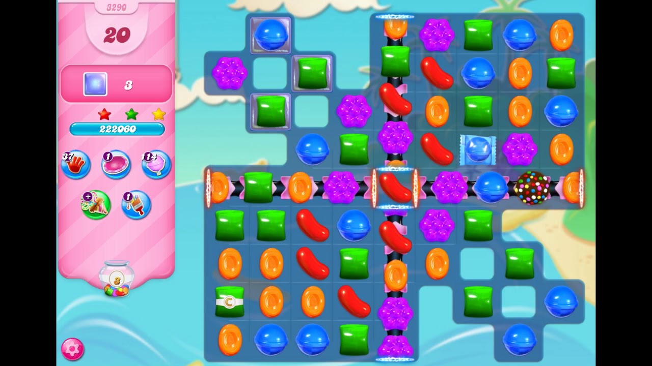 Candy Crush Saga - Level 3290 ☆☆☆