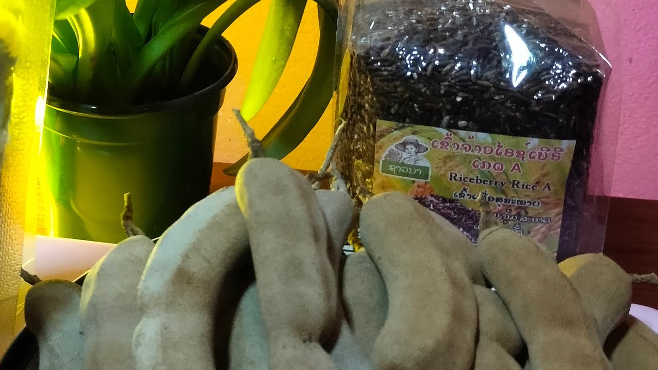 ชมมะขามหวานจากบ่าวสมพอน Laotai กำลังถ่ายทอดสด!