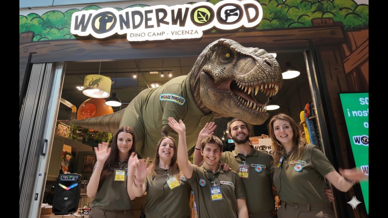 Il nuovo WONDERWOOD DINO CAMP Vicenza