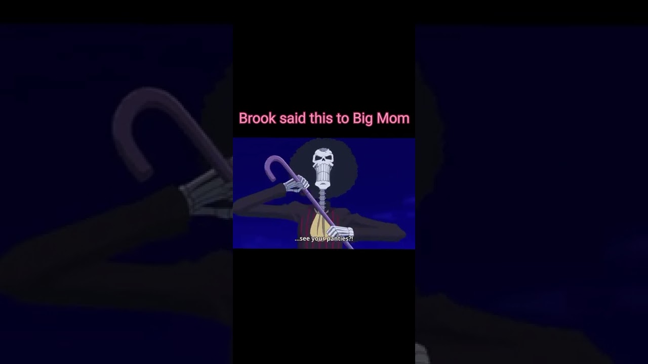 Brook legendary line / Brook vs Big Mom / #onepiece #bigmom  #brook #nami #chopper