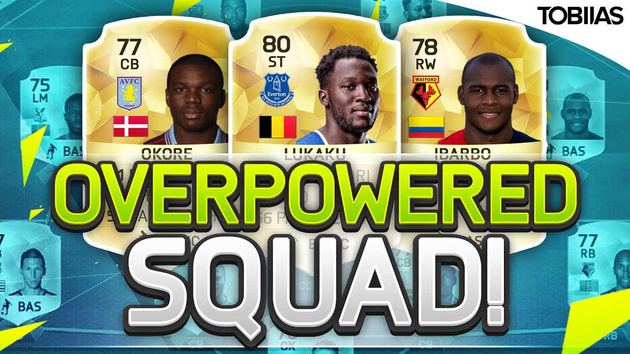 CHEAP 40K OVERPOWERED SQUAD BUILDER IN FIFA 16!!!