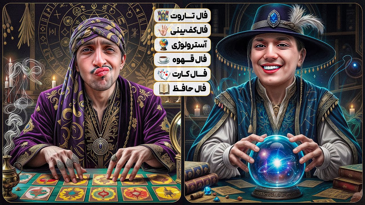 همه فال های معروف رو گرفتیم 🧿🔥(راسته یا دروغ ⛔️)