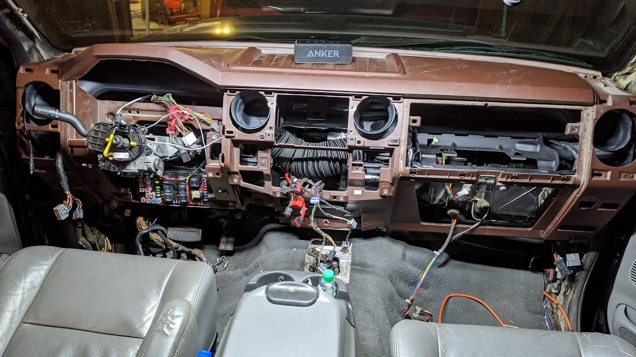 F250/Excursion Dash Swap Tips and Tricks!
