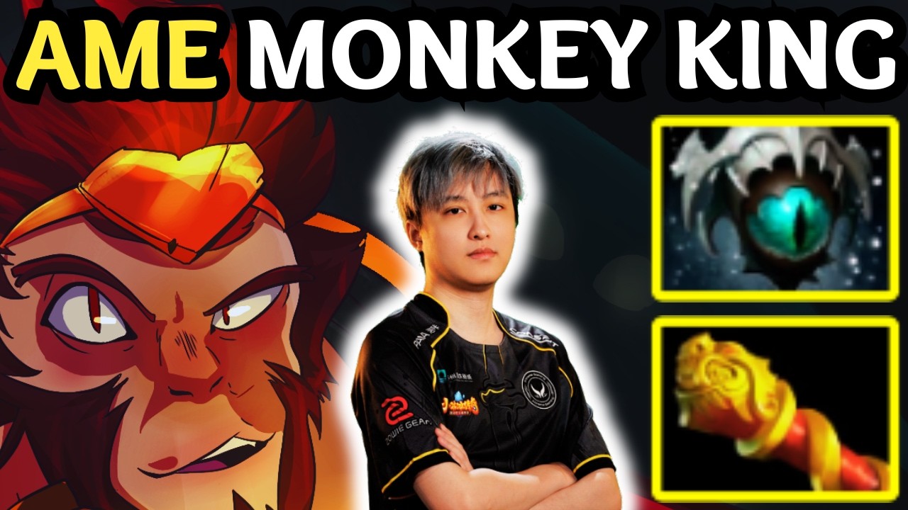 🔥 GODLIKE AME MONKEY KING &mdash; UNSTOPPABLE DOMINATION! 🔥 Dota 2 Gameplay