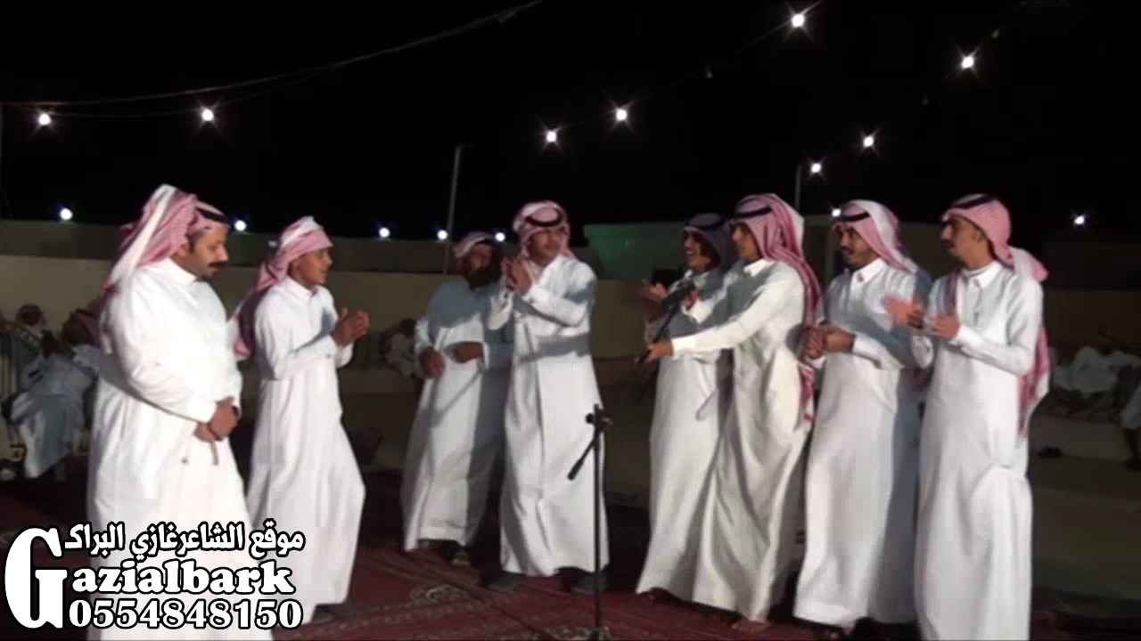 محاورة سرهيد بن شطنان وغازي البراك بالبركه زواج غانم حمود الشطنان