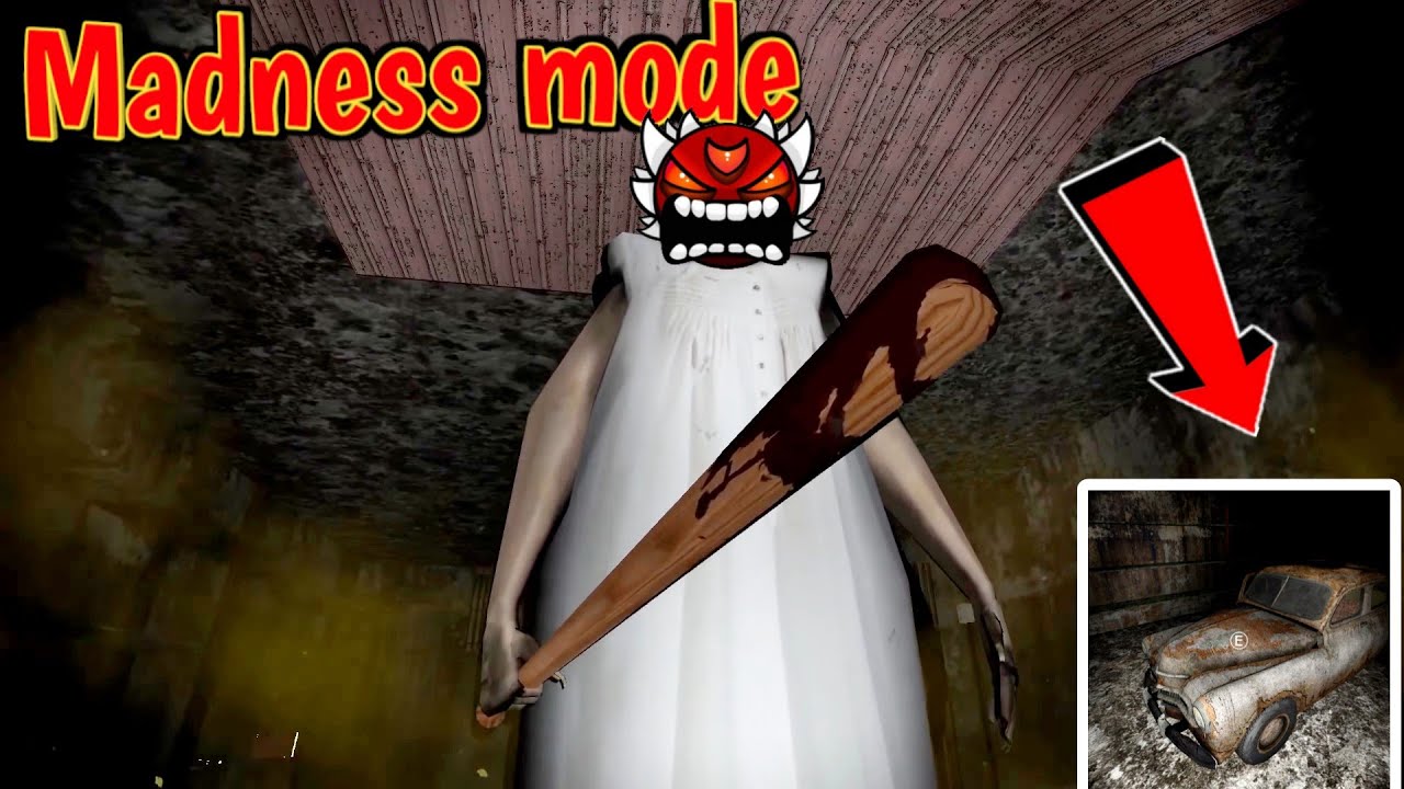 Granny 1.8 Remake - Car Escape in Madness mode
