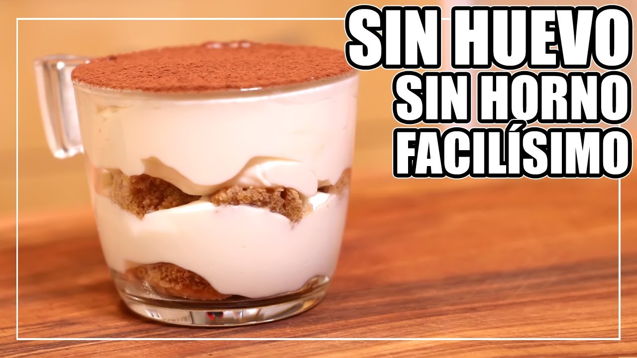 El TIRAMISÚ FÁCIL Sin Huevo y sin Cocinar | Rápido y Delicioso