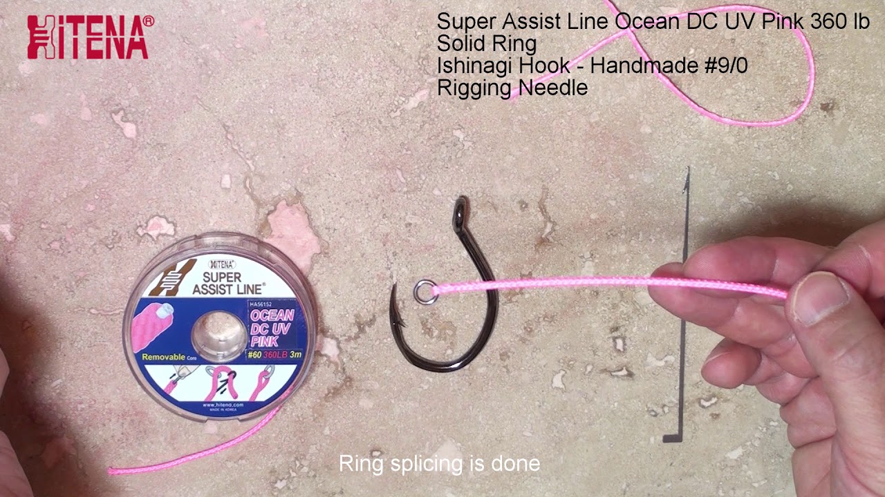 [Hitena] Hitena Knot and Ring Splicing with Super Assist Line DC