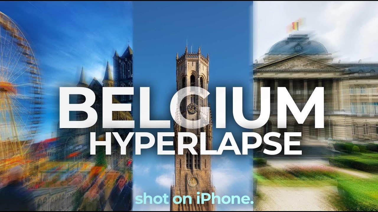 BELGIUM in 2 MINUTES | Shot on iPhone 12 | Cinematic Travel Video