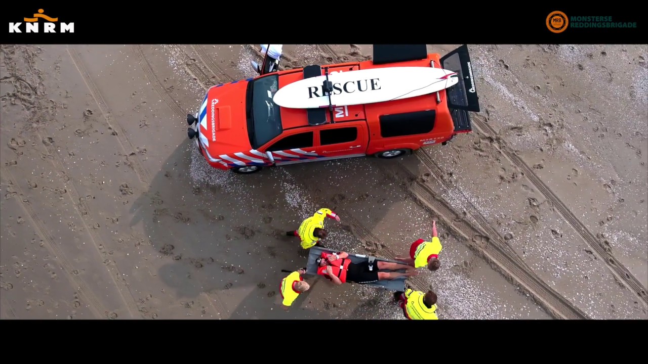 Oefening KNRM Ter Heijde & Reddingsbrigade Monster