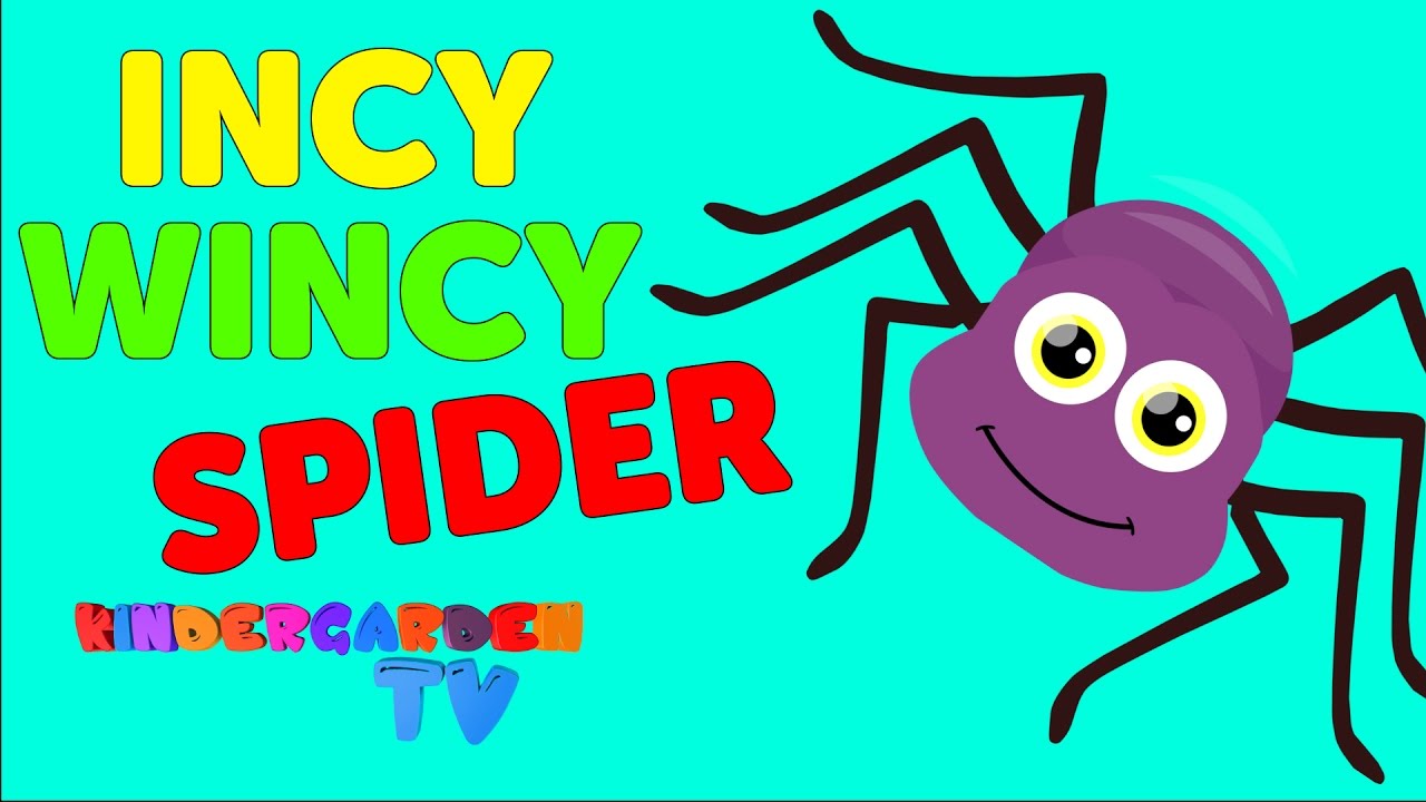 Incy Wincy Spider Nursery Rhyme I Kindergarden TV