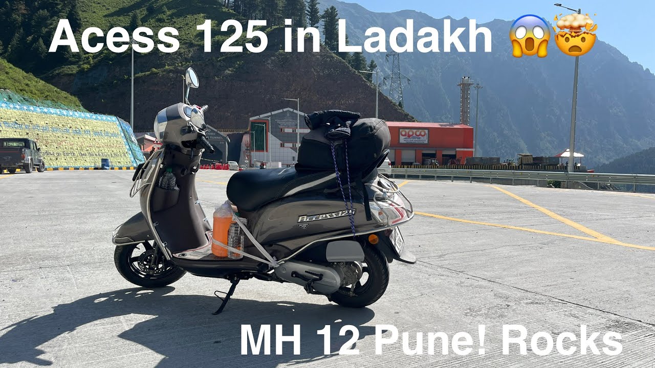 Pune to Ladakh on Access 125! 🛵 3000km in 5 Days (Impossible Challenge)