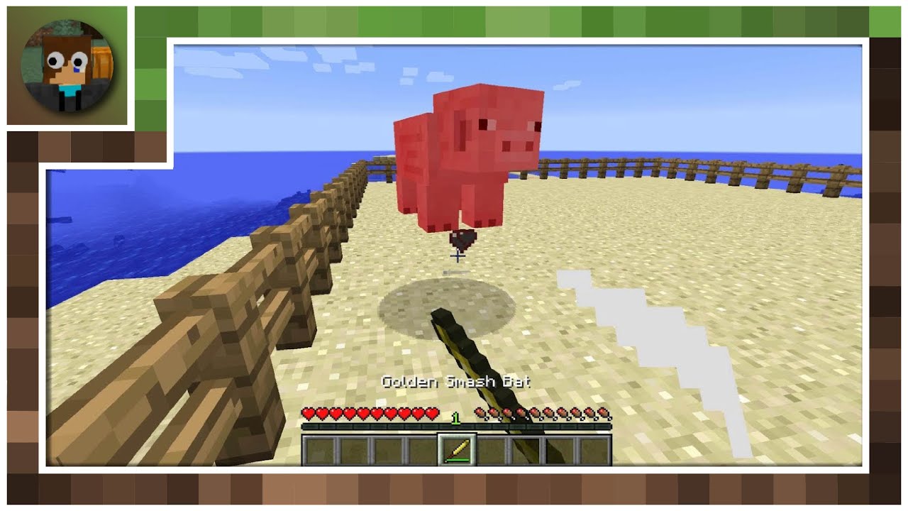 You Can Play Baseball With The Mob (MOD) - Minecraft
