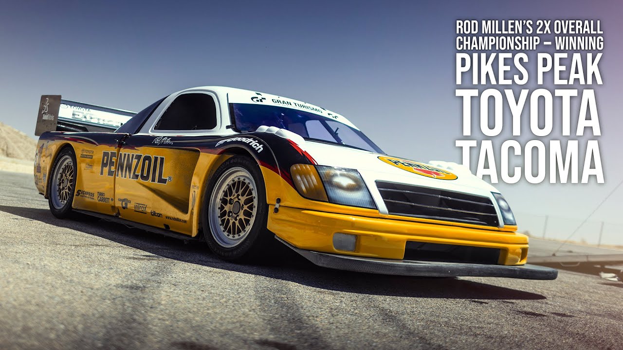 The Legendary Pikes Peak Toyota Tacoma Hits the Track for the FIRST TIME in a Decade!