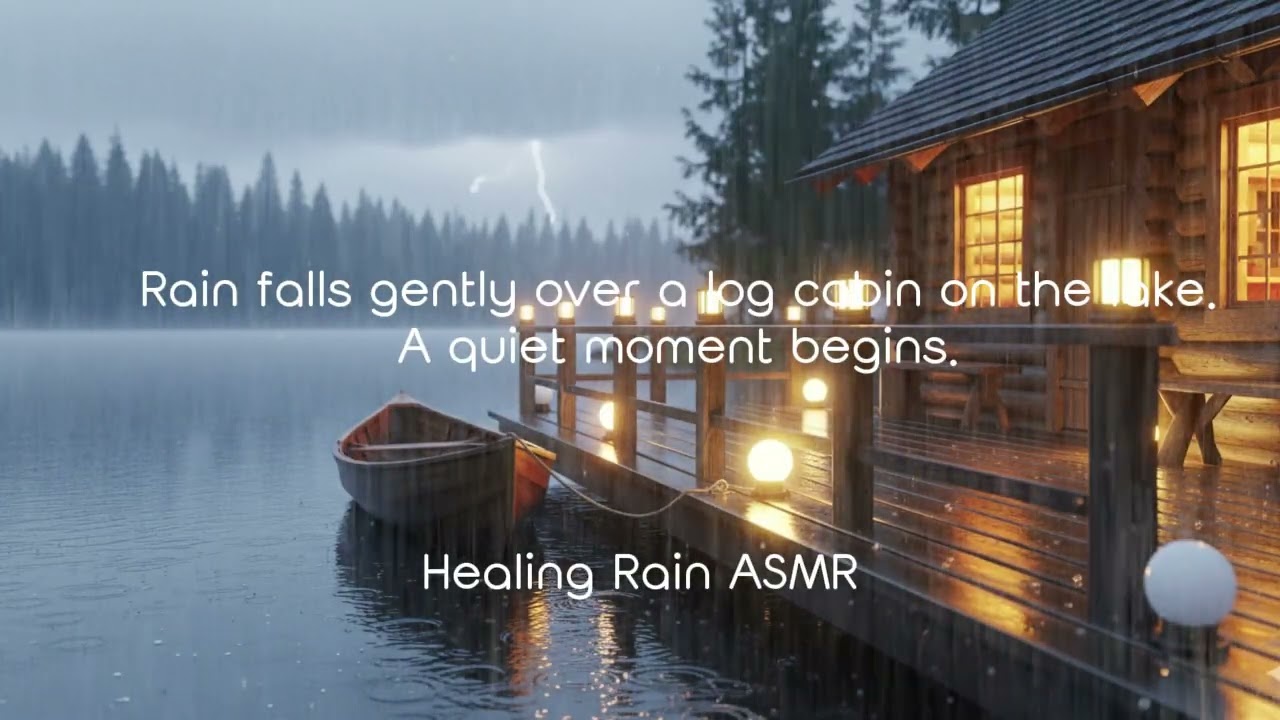 마음을 차분하게 하고 집중을 유지하세요 17  Calm Your Mind & Stay Focused#RainSounds  #HealingRain