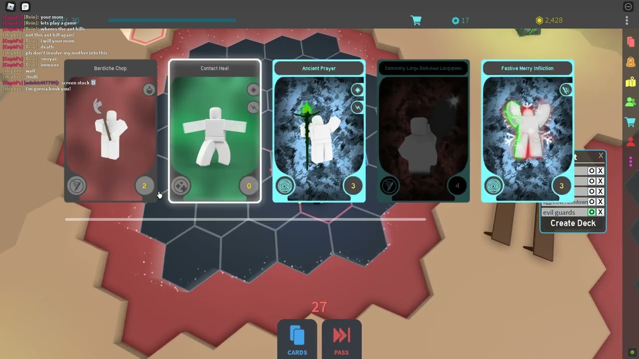 Roblox Hexaria - Summon Stall Vs Status Aggro!
