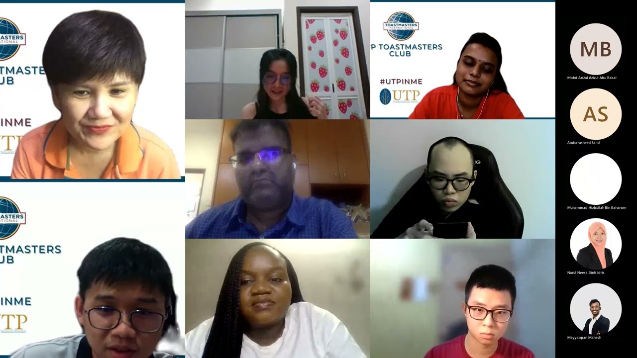 UTP TMC Meeting #012 (11th January 2022) - Part 1