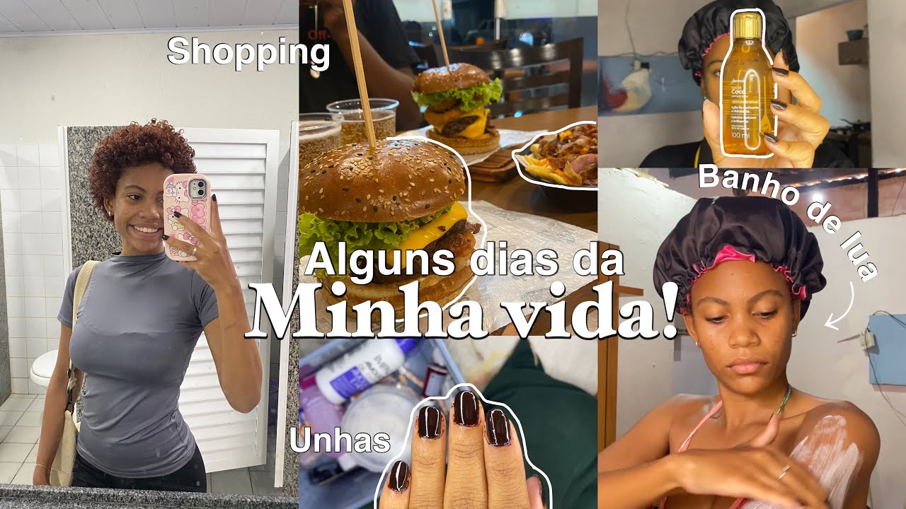 Alguns dias da minha vida ᢉ𐭩 - comprinhas - autocuidado 