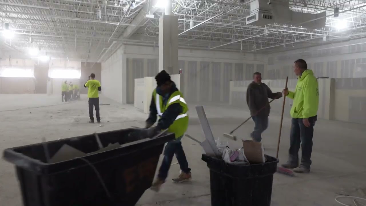 L.V.T. 30,000 SF in 5 days