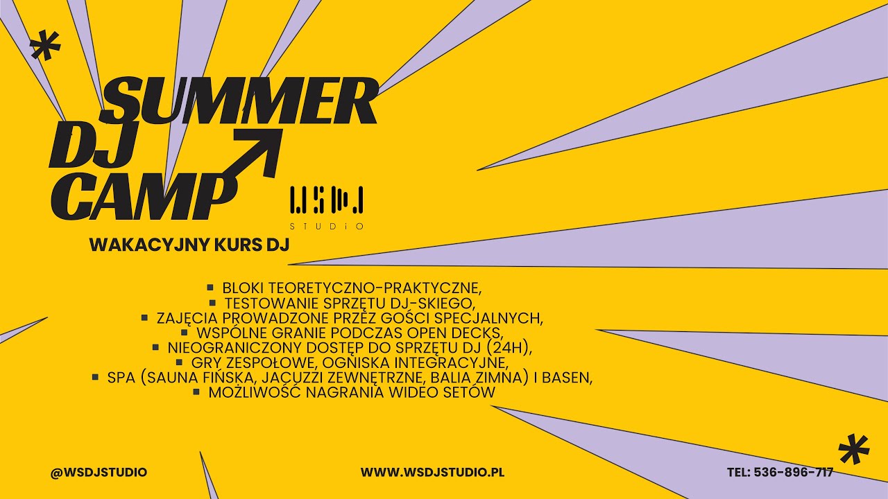 SUMMER DJ CAMP WSDJ Studio - Wakacyjny Kurs DJ (Aftermovie) 2024