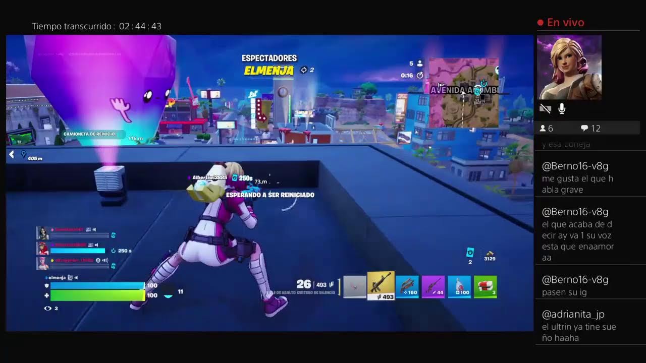 Un raton en fortnite