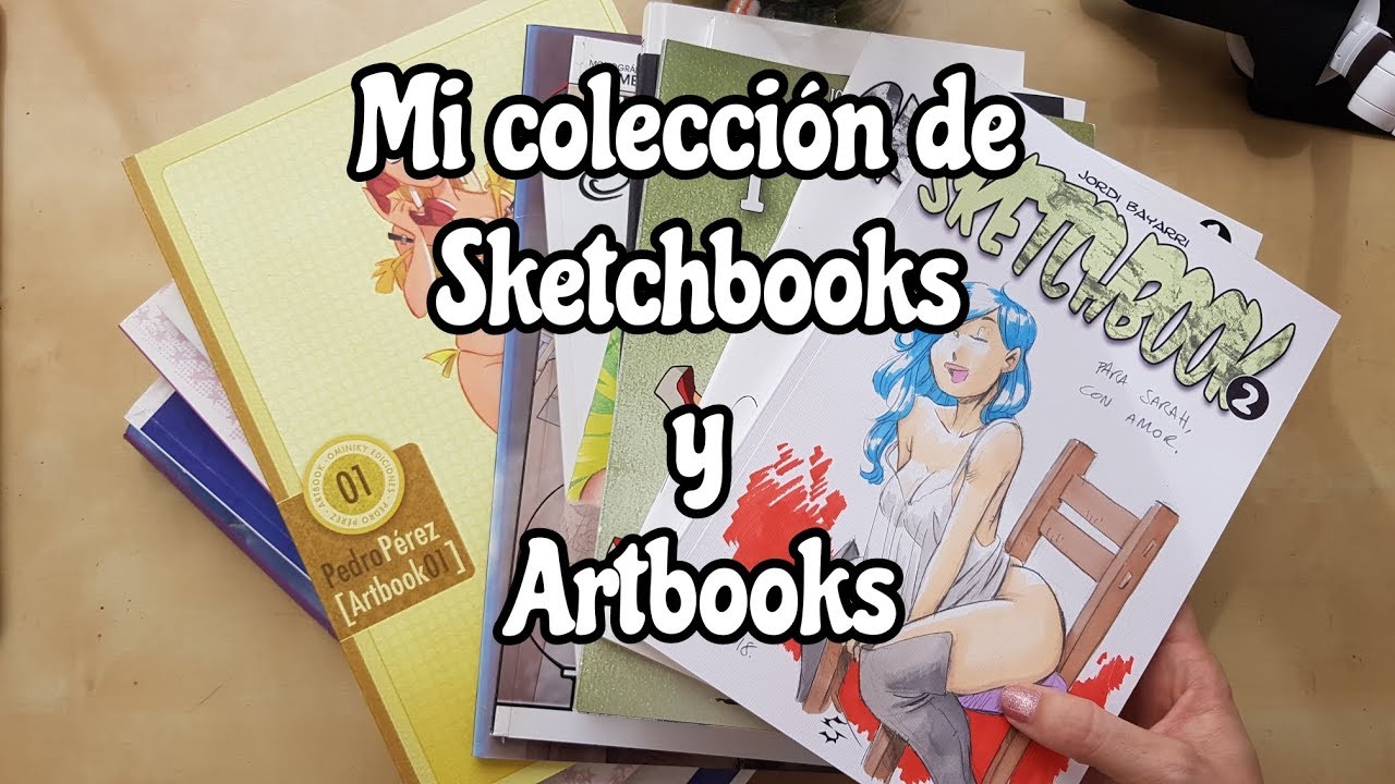 Mi colección de Sketchbooks y Artbooks